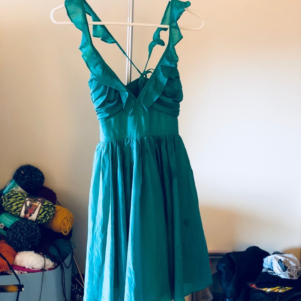 Arden B. Green Party Dress -Small